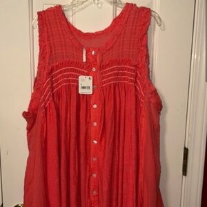 Free People Sea Breeze Tunic Top